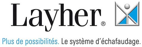 Layher, système d'échafaudage
